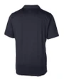 New York Yankees Cutter & Buck Forge Stretch Mens Big and Tall Polo Liberty Navy Mannequin Back