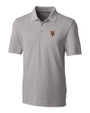 New York Mets Cutter & Buck Forge Stretch Mens Big and Tall Polo Polished Medium Gray Mannequin