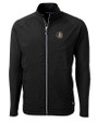 Florida State Seminoles Cutter & Buck Adapt Eco Knit Hybrid Recycled Mens Big & Tall Full Zip Jacket Black Mannequin