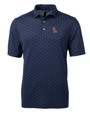 Ole Miss Rebels Cutter & Buck Virtue Eco Pique Tile Print Recycled Mens Big & Tall Polo NVBU_MANN_HG 1