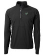 South Florida Bulls Cutter & Buck Adapt Eco Knit Hybrid Recycled Mens Quarter Zip Black Mannequin