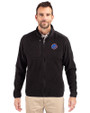 Boise State Broncos Cutter & Buck Cascade Eco Sherpa Mens Big & Tall Fleece Jacket Black Front