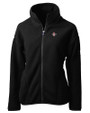 San Diego State Aztecs Cutter & Buck Cascade Eco Fleece Womens Full Zip Jacket Black Mannequin