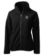 Florida State Seminoles Cutter & Buck Cascade Eco Fleece Womens Full Zip Jacket Black Mannequin
