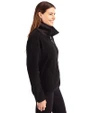 James Madison Dukes Cutter & Buck Cascade Eco Fleece Womens Full Zip Jacket Black Side