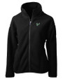 South Florida Bulls Cutter & Buck Cascade Eco Fleece Womens Full Zip Jacket Black Mannequin