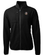 Florida State Seminoles Cutter & Buck Cascade Eco Fleece Mens Full Zip Jacket Black Mannequin