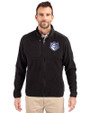 Saint Louis Billikens Cutter & Buck Cascade Epic Comfort Recycled Sherpa Fleece Mens Full Zip Jacket Black Front