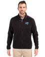 Middle Tennessee Blue Raiders Cutter & Buck Cascade Epic Comfort Recycled Sherpa Fleece Mens Full Zip Jacket Black Front