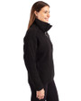 Middle Tennessee Blue Raiders Cutter & Buck Cascade Eco Fleece Womens Pullover Jacket Black Side