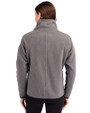 Middle Tennessee Blue Raiders Cutter & Buck Cascade Eco Fleece Womens Pullover Jacket Elemental Grey/Black Back
