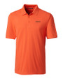 UOP Tigers Cutter & Buck Forge Stretch Mens Big and Tall Polo College Orange Mannequin