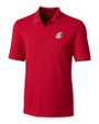 Washington State Cougars Cutter & Buck Forge Stretch Mens Big and Tall Polo Cardinal Red Mannequin