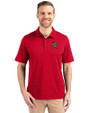 Maryland Terrapins Cutter & Buck Forge Stretch Mens Big and Tall Polo Cardinal Red Front