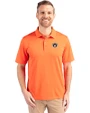 Auburn Tigers Cutter & Buck Forge Stretch Mens Big and Tall Polo College Orange Front