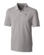Wake Forest Demon Deacons Cutter & Buck Forge Stretch Mens Big and Tall Polo Polished Medium Gray Mannequin