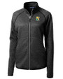Xavier Gold Rush Cutter & Buck Mainsail Sweater-Knit Womens Full Zip Jacket CCH_MANN_HG 