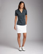 Cutter & Buck Womens CB DryTec Medina Tonal Stripe Polo ONX_PRO_HG 1