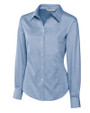 Cutter & Buck Long Sleeve Womens Epic Easy Care Royal Oxford Shirt RVB PRO_HG 1