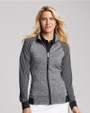 Cutter & Buck Long Sleeve Womens Lena Full Zip BL_PRO_HG 1