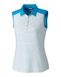 Cutter & Buck Short Sleeve Womens Lauren Stripe Polo RIV_PRO_HG 1
