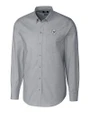 Butler Bulldogs Cutter & Buck Stretch Oxford Mens Long Sleeve Dress Shirt Charcoal Mannequin