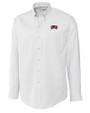 UNLV Rebels Cutter & Buck Epic Easy Care Nailshead Mens Big and Tall Long Sleeve Dress Shirt White Mannequin