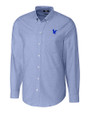 Embry-Riddle Eagles Cutter & Buck Stretch Oxford Mens Long Sleeve Dress Shirt French Blue Mannequin