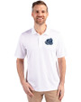 Old Dominion Monarchs College Vault - Cutter & Buck Forge Stretch Mens Polo White Front