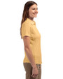 Cal Poly Mustangs Cutter & Buck Prospect Eco Textured Stretch Recycled Womens Short Sleeve Polo Desert Side