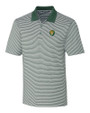 Southeastern Louisiana Lions Cutter & Buck Forge Tonal Stripe Stretch Mens Big and Tall Polo Hunter Green Mannequin