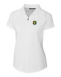Southeastern Louisiana Lions Cutter & Buck Forge Stretch Womens Short Sleeve Polo White Mannequin