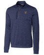 Texas Rio Grande Valley Vaqueros Cutter & Buck Stealth Heathered Quarter Zip Mens Pullover Liberty Navy Mannequin