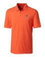 Texas Rio Grande Valley Vaqueros Cutter & Buck Forge Stretch Mens Polo College Orange Mannequin