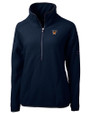 Texas Rio Grande Valley Vaqueros Cutter & Buck Cascade Eco Fleece Womens Pullover Jacket Navy Blue Mannequin