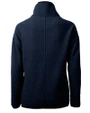 Texas Rio Grande Valley Vaqueros Cutter & Buck Cascade Eco Fleece Womens Pullover Jacket Navy Blue Mannequin Back