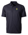 Southeastern Louisiana Lions Cutter & Buck Pike Double Dot Print Stretch Mens Polo Black Mannequin