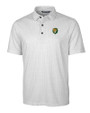Southeastern Louisiana Lions Cutter & Buck Pike Double Dot Print Stretch Mens Polo Charcoal Mannequin