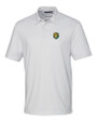 Southeastern Louisiana Lions Cutter & Buck Pike Double Dot Print Stretch Mens Polo White Mannequin