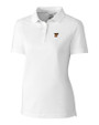 Texas Rio Grande Valley Vaqueros Cutter & Buck Advantage Eco Tri-Blend Pique Womens Polo White Mannequin