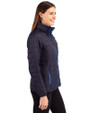 Texas Rio Grande Valley Vaqueros Cutter & Buck Rainier PrimaLoft®  Womens Eco Insulated Full Zip Puffer Jacket Dark Navy Side