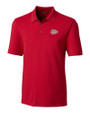 Kansas City Chiefs Americana Cutter & Buck Forge Stretch Mens Big and Tall Polo Cardinal Red Mannequin