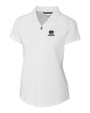 Green Bay Packers Americana Cutter & Buck Forge Stretch Womens Short Sleeve Polo White Mannequin