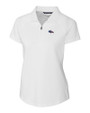 Denver Broncos Americana Cutter & Buck Forge Stretch Womens Short Sleeve Polo White Mannequin