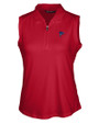 Atlanta Falcons Americana Cutter & Buck Forge Stretch Womens Sleeveless Polo Cardinal Red Mannequin