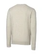 Pittsburgh Pirates Stars & Stripes Cutter & Buck Lakemont Tri-Blend Mens V-Neck Pullover Sweater Oatmeal Heather Mannequin Back