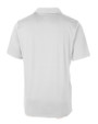 Cleveland Guardians Stars & Stripes Cutter & Buck Forge Stretch Mens Big and Tall Polo White Mannequin Back