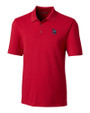 Minnesota Vikings Americana Cutter & Buck Forge Stretch Mens Big and Tall Polo Cardinal Red Mannequin
