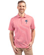 Philadelphia Phillies Stars & Stripes Cutter & Buck Virtue Eco Pique Stripe Recycled Mens Big and Tall Polo Red Front