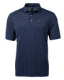 New York Giants Americana Cutter & Buck Virtue Eco Pique Tile Print Recycled Mens Big & Tall Polo NVBU_MANN_HG 1